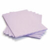 This eco-friendly 8.5 x 11 Pastel Lavender Plantable Seed Paper is embedded with wildflower seeds.