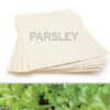 Grow delicious parsley with this 8.5 x 11 Cream Parsley Plantable Seed Paper.