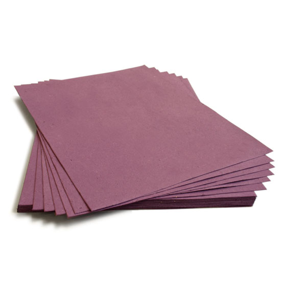 Grow wildflowers with this 8.5 x 11 Purple Plantable Seed Paper.