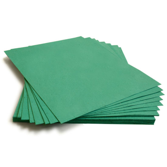 Grow wildflowers with this 8.5 x 11 Teal Plantable Seed Paper!