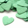 This heart shaped biodegradable confetti in aqua is eco-friendly, fun and so memorable!