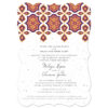 Your guests can plant these Indian Motif Plantable Wedding Invitations to grow beautiful wildflowers.