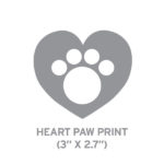 Heart Paw Print