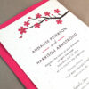 These delightful Cherry Blossom Plantable Wedding Invitations are an eco-friendly choice that will give guests the gift of flowers.