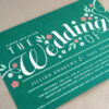 Grow beautiful wildflowers with these Secret Garden Plantable Wedding Invitations.
