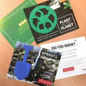Small Eco Panel Cards With Shape