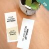 These Small Eco Bookmarks With Printed Shape are perfect for branding because you can actually print your logo or additional full-color artwork on the plantable shape!