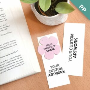 Small eco bookmarks with shape