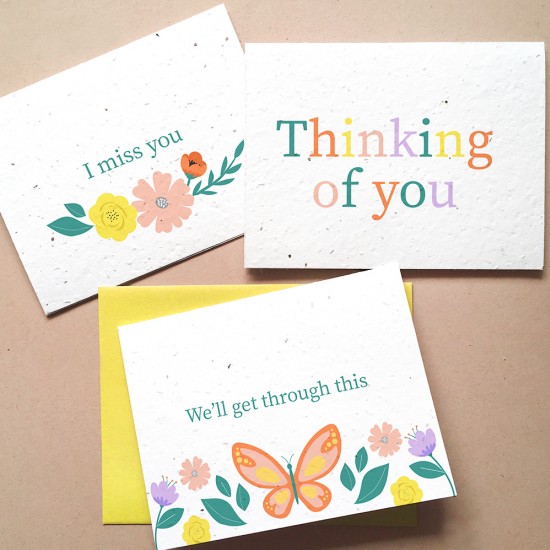 Thoughtful Plantable Seed Card Set