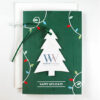 Give clients, staff and colleagues a gift and a card in one with these Festive Tree Ornament Business Holiday Cards that have a seed paper ornament attached.