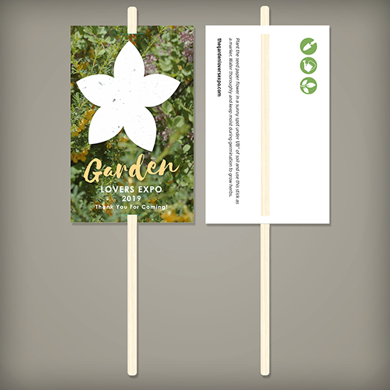 These Wildflower Planting Sticks are perfect for spring and summer!