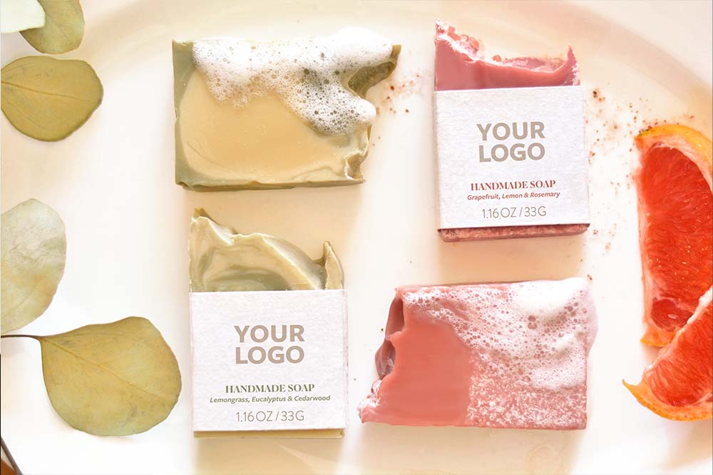 custom branded handmade soap promotions