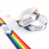 Plantable pride wristbands that you can add your logo to for events and parades