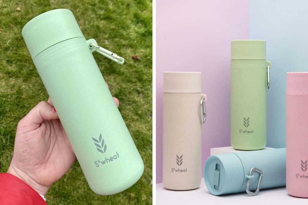 S'wheat water bottles made out of plants