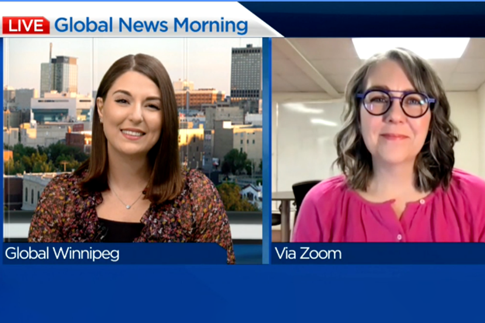 Heidi Reimer-Epp on Global News Morning Winnipeg