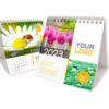Plantable seed paper desk calendar with custom photos from Botanical PaperWorks