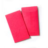 Bright red envelope envelope sized to fit money bills for Chinese New Year and other occasions