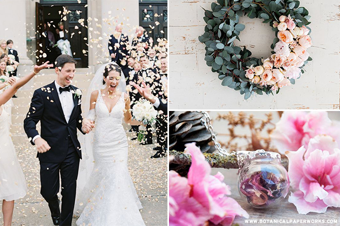 For the amount you pay for your #wedding flowers, it only makes sense to keep them to transform them into something beautiful! From flower confetti to creating exquisite jewelry from dried petals, take a look at these 10 ways to reuse & preserve wedding flowers.