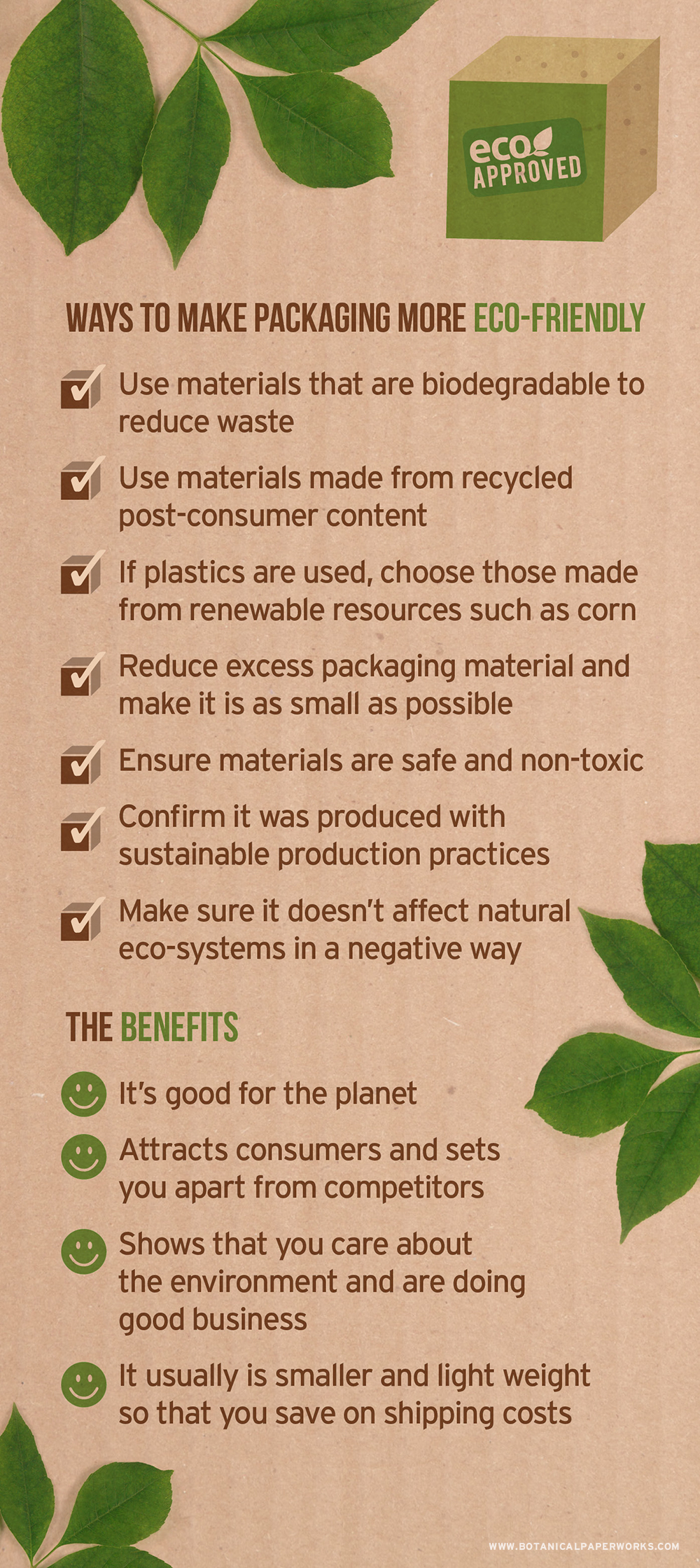 Learn how you can reduce your carbon footprint and send a green message by choosing sustainable eco packaging.