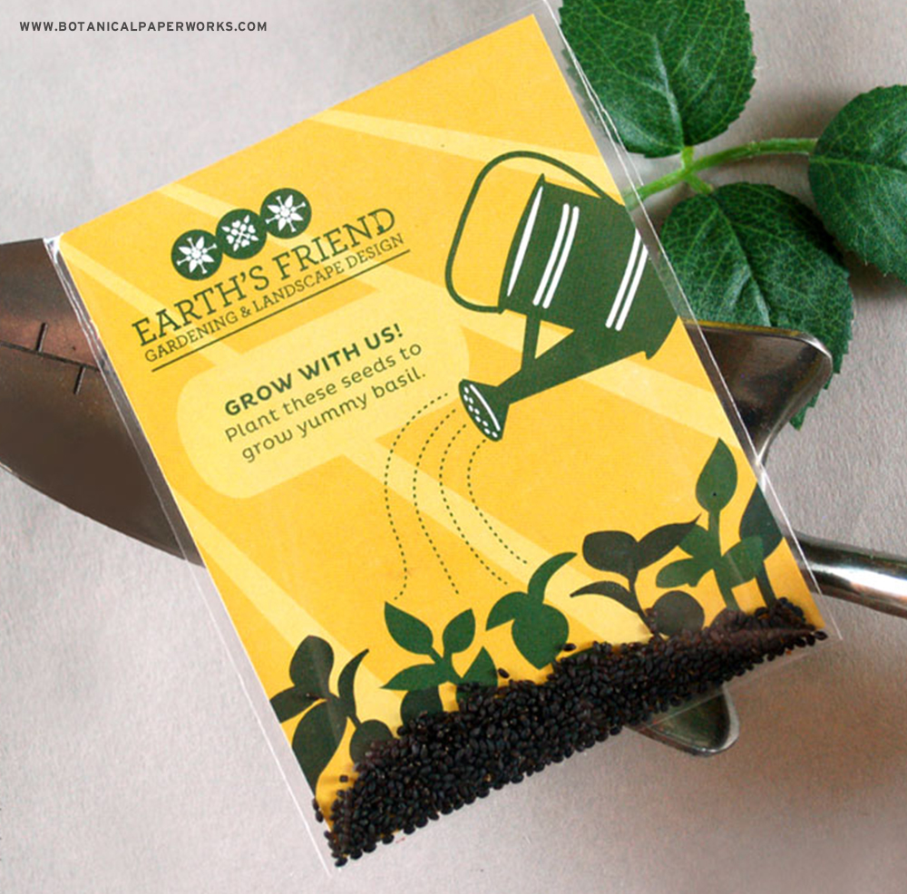 Treat your clients to these NEW Herb Seed Packet Promotions!