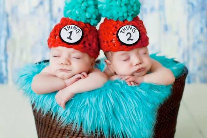 Get creative ideas for new born photography to create the cutest birth announcements.