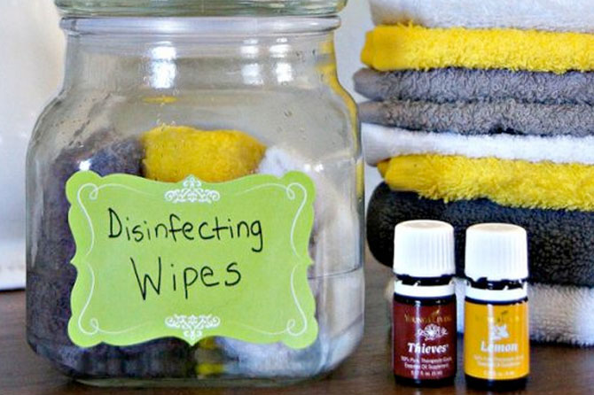 reusable disinfecting wipes