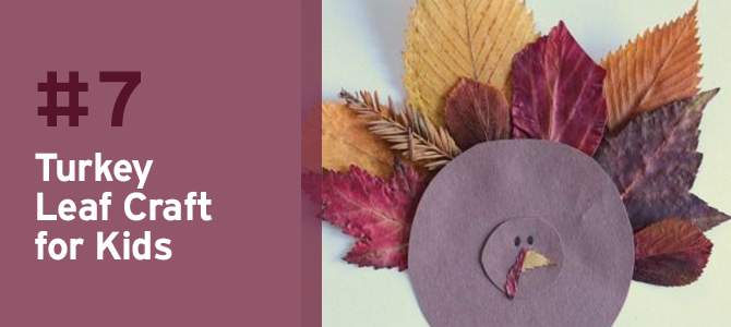 If your kids love to get crafty, these adorable turkey leafs are the perfect way to keep them occupied during Thanksgiving.