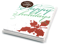 Botanical PaperWorks Plantable Christmas Greeting Cards