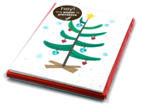Botanical PaperWorks Plantable Christmas Greeting Cards