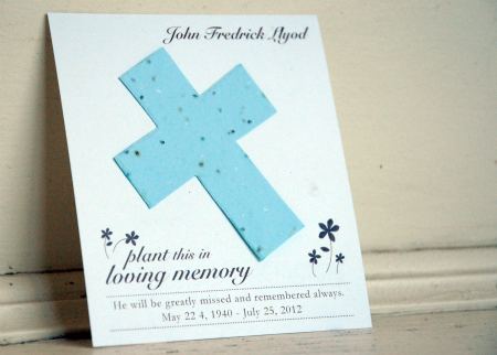 memorial cards