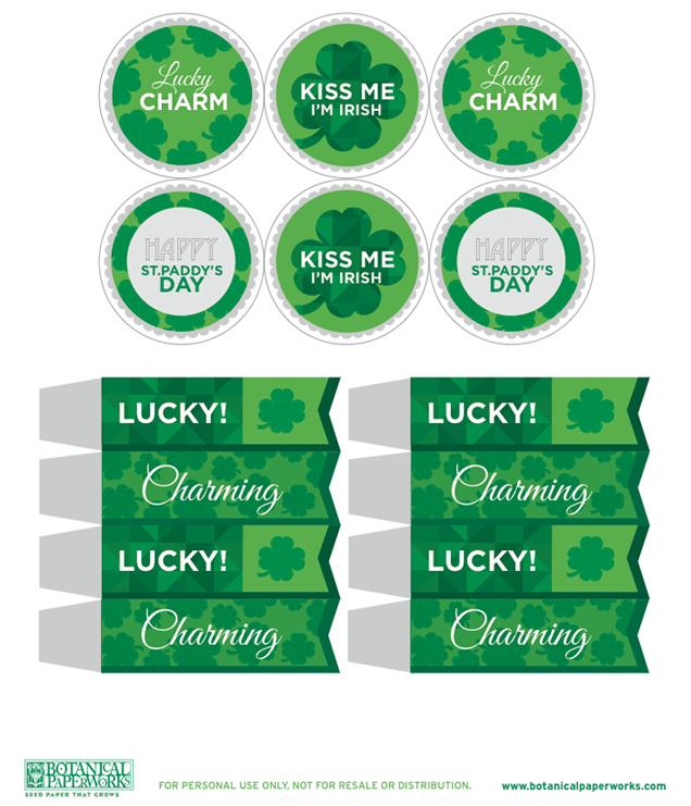 St. Patrick's Day free printables to download